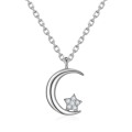 Wholesale Price Sterling Silver Moon Pendant